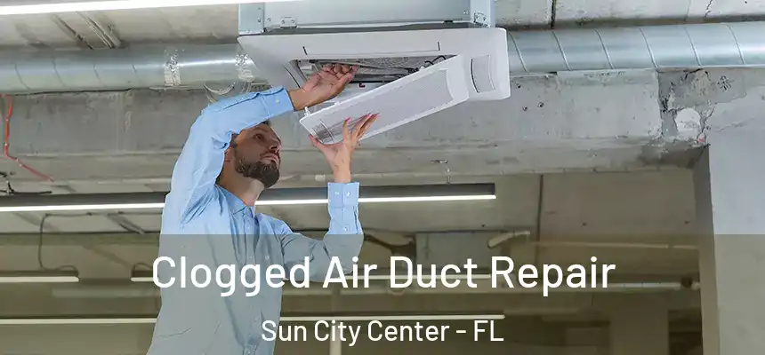 Clogged Air Duct Repair Sun City Center - FL