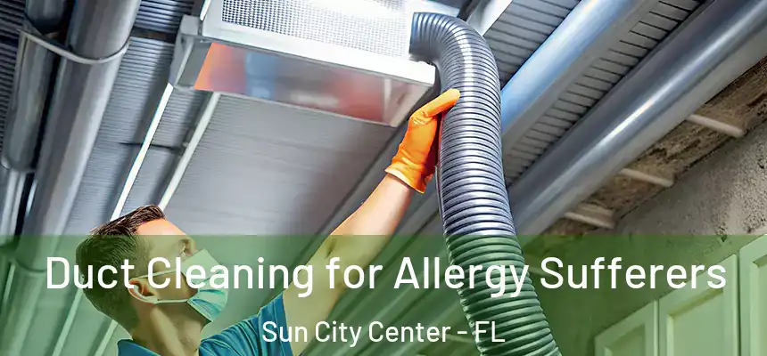  Duct Cleaning for Allergy Sufferers Sun City Center - FL